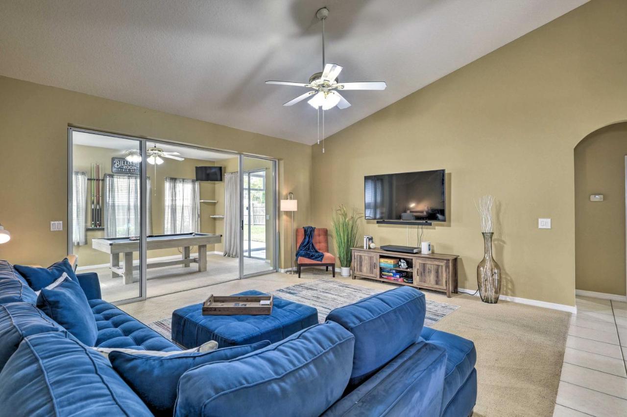 Pet-Friendly Palm Coast Home With Pool Table And Patio Exterior photo