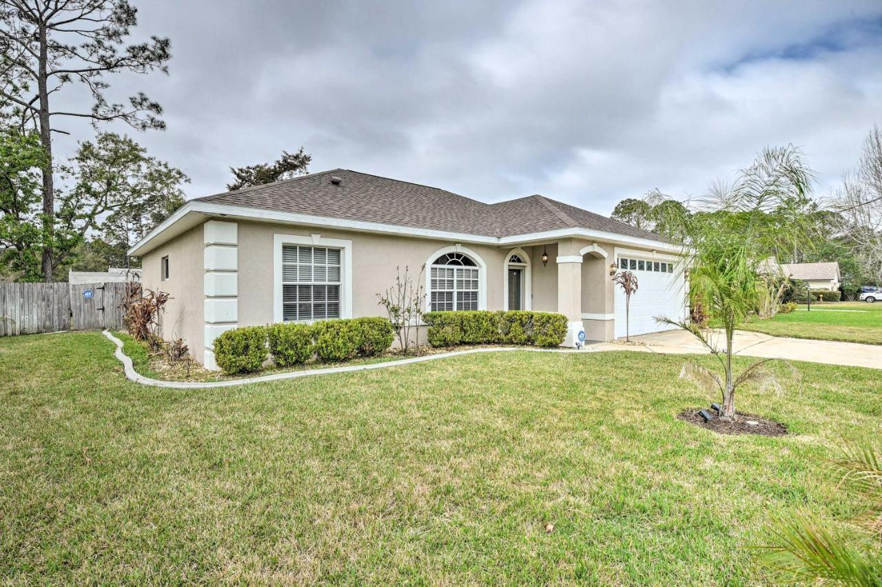 Pet-Friendly Palm Coast Home With Pool Table And Patio Exterior photo